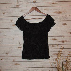 White House Black Market Ladies Blouse Size S